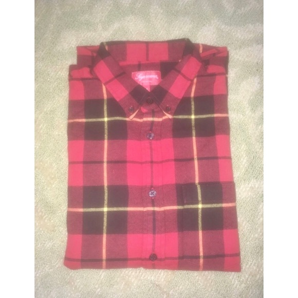 SOLD- Supreme FW18 Flannel - Picture 2 of 4